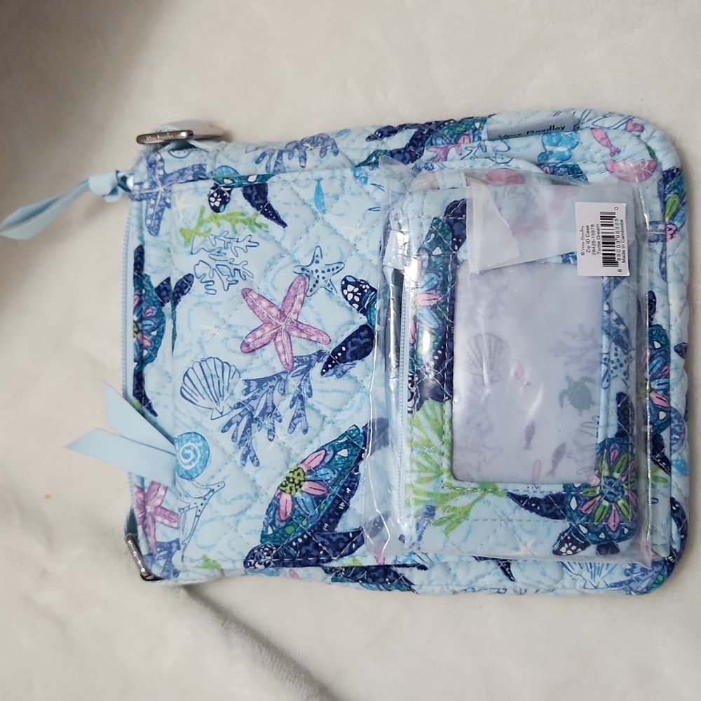 Vera Bradley Turtle Crossbody & Small wallet set